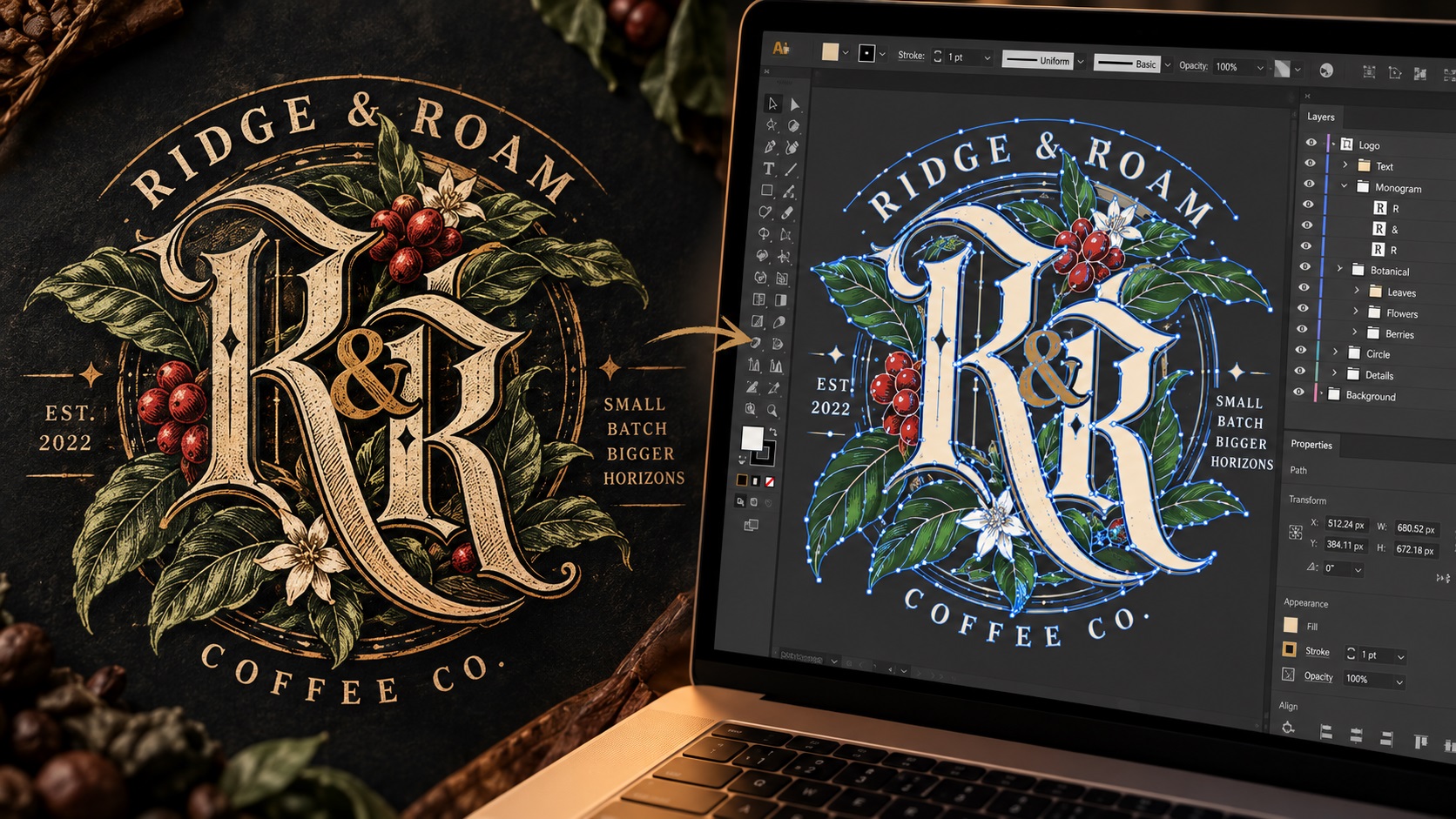 How to Vectorize Crafted Linework and Gothic Logos featured image