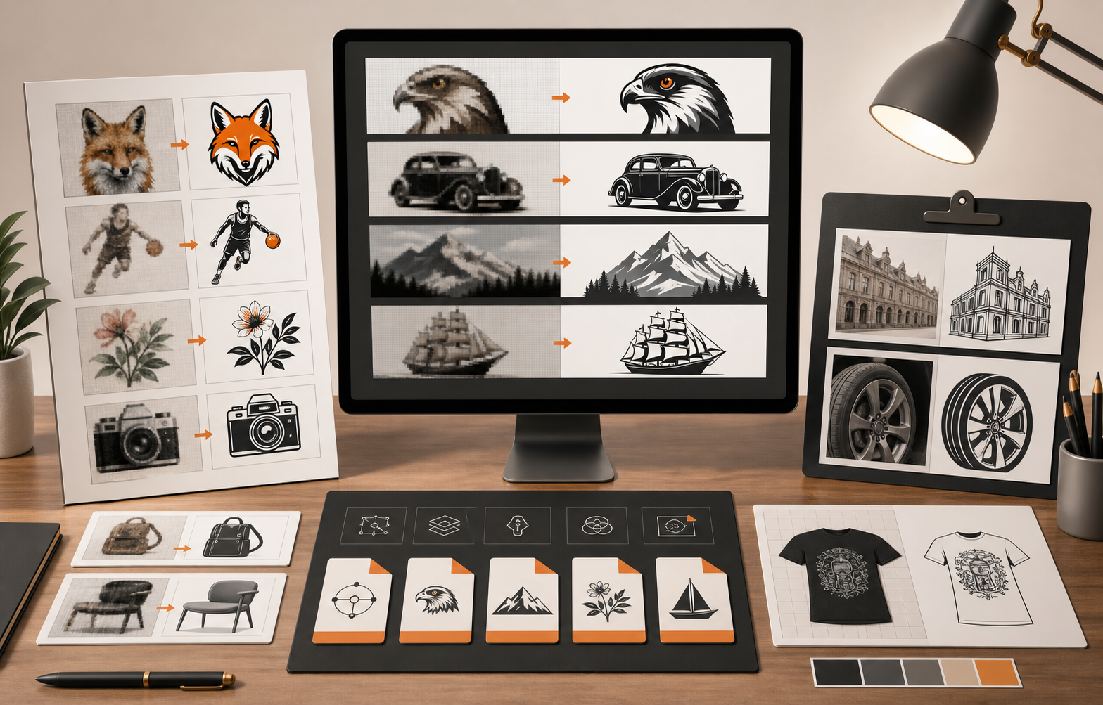 Portfolio case study board